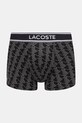 Lacoste boxeri 3-pack 5H4970 negru AW25