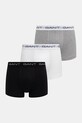 Gant bokserki 3-pack dzianina szary 900023003
