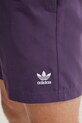 Kratke hlače za kupanje adidas Originals Adic Solid 8inc ljubičasta JX5015