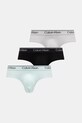 Calvin Klein Underwear slipy pánske 3-pak zelená LV00NB4408