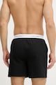 Oblečenie Calvin Klein Underwear pyžamové šortky dámske bavlnené LV00NM2927 čierna