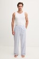 Calvin Klein Underwear pyžamové kalhoty pánské bavlněné LV00NM2830 modrá SS26