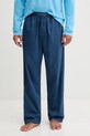 Calvin Klein Underwear pantaloni notte in lana fondi blu navy LV00NM2830