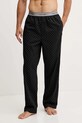 Хлопковые пижамные брюки Calvin Klein Underwear хлопок чёрный LV00NM2830