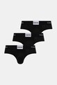 Слипы Calvin Klein Underwear 3 шт трикотаж чёрный LV00NB4475