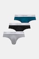 Slipy Calvin Klein Underwear 3-pak pletenina tyrkysová LV00NB4563