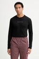 Calvin Klein Underwear piżama bawełniana LV00NM2956 czarny AW25