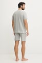 Calvin Klein Underwear piżama bawełniana szary LV00NM2960