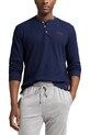 Polo Ralph Lauren longsleeve piżamowy aplikacja granatowy 714950609