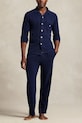 Bavlnené pyžamo Polo Ralph Lauren bavlna tmavomodrá 714P01952