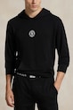 Пижамная кофта Polo Ralph Lauren трикотаж чёрный 714P03152