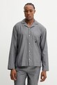 Tommy Hilfiger piżama bawełniana UM0UM03694 szary AW25