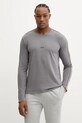 BOSS longsleeve lounge imprimeu gri 50550484