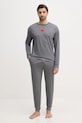 HUGO pijama GALAXY_LONG SET set gri 50549188