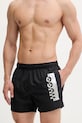 Plavkové šortky HUGO 50549864 čierna AW25