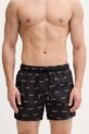 Plavkové šortky HUGO 50549882 černá AW25