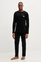 Fila pijamale de bumbac uni negru FPW1231