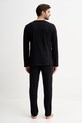 Fila piżama bawełniana FPW1232 czarny AW25