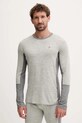 Peak Performance longsleeve funkcyjny z dodatkiem wełny Magic sporty zimowe szary G80935