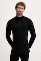 Peak Performance camicetta a maniche lunghe funzionale con lana Magic all'aperto nero G80934