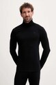 Peak Performance longsleeve funkcyjny z domieszką wełny Magic sporty zimowe czarny G80933