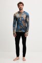 Peak Performance longsleeve funkcyjny AOP G80592 niebieski AW25