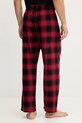 Odzież Hollister Co. spodnie piżamowe KI313.5001.506 bordowy