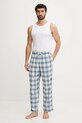 Hollister Co. spodnie piżamowe KI313.5008.226 niebieski AW25
