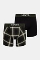Levi's boxeri 2-pack cu modele verde 37149.1185