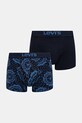 Μποξεράκια Levi's 2-pack εφαρμοστό σορτς μπόξερ σκούρο μπλε 37149.1206