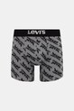 Μποξεράκια Levi's 3-pack 37149.1187 μαύρο AW25