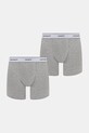 Carhartt WIP bokserki Cotton Trunks 2-pack dzianina szary I029375.14FXX