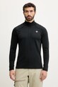 Descente longsleeve funkcyjny MENS T-NECK sporty zimowe czarny DW5FLT02MU