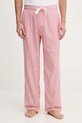 Abercrombie & Fitch spodnie piżamowe tkanina czerwony KI113.5008.504