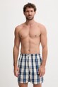 Gant bokserki bawełniane 2-pack wzorzyste granatowy 902532009