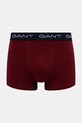 Gant bokserki 3-pack czerwony 902533053