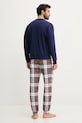 United Colors of Benetton piżama granatowy 3DKE4P034