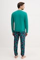 Πιτζάμα United Colors of Benetton τιρκουάζ 3DKE4P034