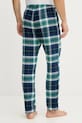 Odzież United Colors of Benetton spodnie piżamowe bawełniane 40EP4F00E granatowy