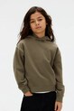 Calvin Klein Jeans bluza bawełniana dziecięca bawełna zielony IB0IB02525.9BYA