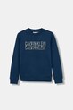 Calvin Klein Jeans bluza bawełniana dziecięca IB0IB02527.9BYA niebieski AW25