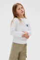 Calvin Klein Jeans bluza bawełniana dziecięca IB0IB02545.104.116.9BYA biały