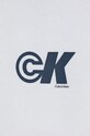 Calvin Klein Jeans bluza bawełniana dziecięca biały IB0IB02545.104.116.9BYA