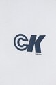 Calvin Klein Jeans bluza bawełniana dziecięca biały IB0IB02545.128.170.9BYA
