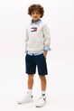 Мальчик Детская хлопковая кофта Tommy Hilfiger KB0KB09741.128.176.9BYA белый