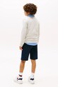 Детская хлопковая кофта Tommy Hilfiger белый KB0KB09741.128.176.9BYA