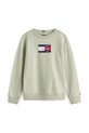 Tommy Hilfiger bluza bawełniana dziecięca KB0KB09741.128.176.9BYA turkusowy AW25