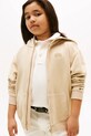 Детская хлопковая кофта Tommy Hilfiger с капюшоном бежевый KB0KB09750.9BYA