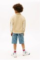 Tommy Hilfiger bluza bawełniana dziecięca brązowy KB0KB09745.9BYA