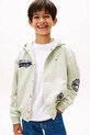 Кофта Tommy Hilfiger бавовна бірюзовий KB0KB09752.9BYA
